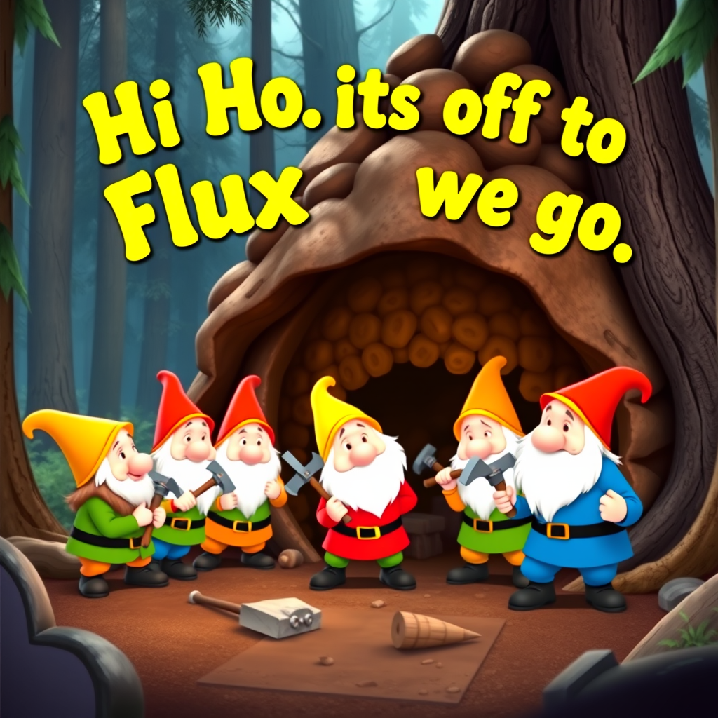 1047-disney pixar cartoon,seven dwarves weari-flux_schnell-1835364930.png